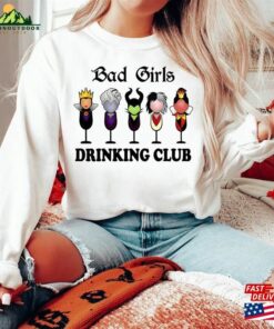 Bad Girls Drinking Club T Shirt Disney Villains Shirts Epcot Food And Wine Festival 2023 Shirt Classic 3
