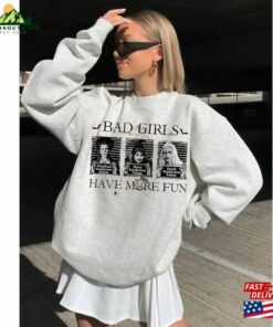 Bad Girls Have More Fun Halloween 2023 Sweatshirt Party Matching Sanderson Sister Shirt Hoodie Classic