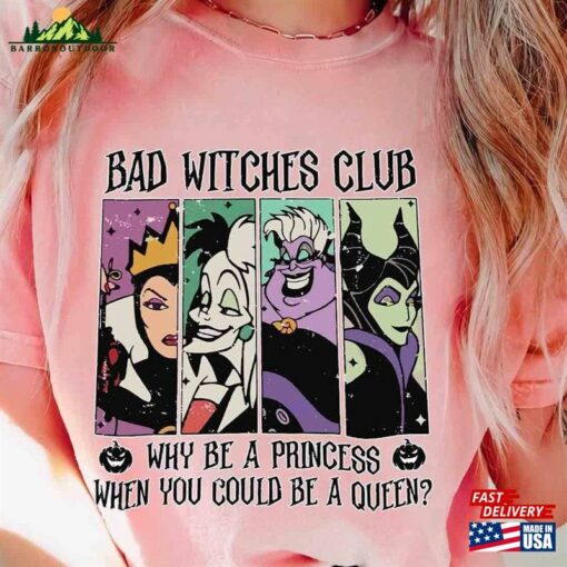 Bad Witches Club Shirt Disney’s Evil Queen Classic Sweatshirt