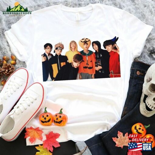 Bangtan Halloween Shirt Spooky T-Shirt Sweatshirt Unisex