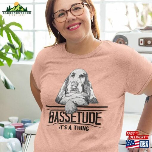 Basset Hound T-Shirt Gifts For Lovers Dog Classic Sweatshirt