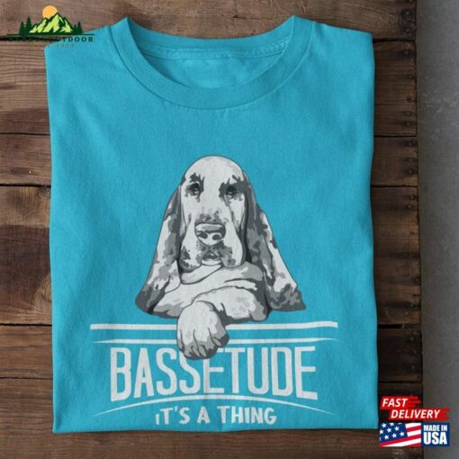 Basset Hound T-Shirt Gifts For Lovers Dog Classic Sweatshirt