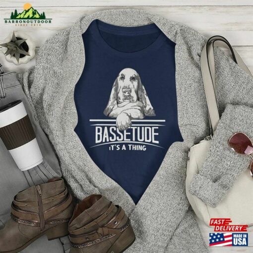 Basset Hound T-Shirt Gifts For Lovers Dog Classic Sweatshirt