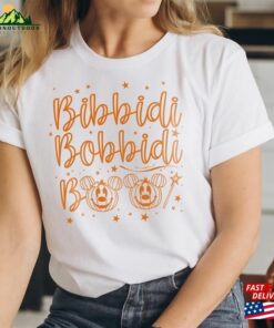 Bibbidi Bobbidi Boo Halloween Shirt Disney Mickey Pumpkin Sweatshirt Unisex