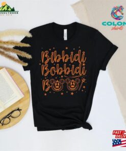Bibbidi Bobbidi Boo Halloween Shirt Disney Mickey Pumpkin Sweatshirt Unisex
