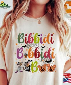 Bibbidi Bobbidi Boo Halloween Shirt Jaq And Gus Disney Cinderrella Sweatshirt Classic