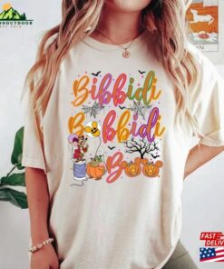 Bibbidi Bobbidi Boo Halloween Shirt Jaq And Gus Disney Cinderrella T-Shirt Sweatshirt