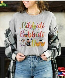 Bibbidi Bobbidi Boo Halloween Shirt Jaq And Gus Disney Cinderrella T-Shirt Unisex