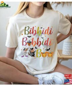 Bibbidi Bobbidi Boo Halloween Shirt Jaq And Gus Disney Cinderrella T Shirt Unisex 3