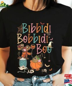 Bibbidi Bobbidi Boo Halloween Shirt Jaq And Gus Pumpkin Hoodie Sweatshirt 3
