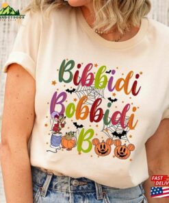 Bibbidi Bobbidi Boo Halloween Shirt Mickey Pumpkin Sweatshirt Classic