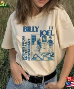 Billy Joel Vintage Retro T-Shirt V Neck Hoodie