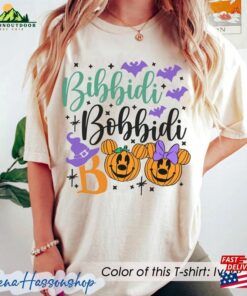 Bippidi Bobbidi Boo Halloween Shirt Pumpkins Comfort Colors Disney Spooky Sweatshirt Unisex T-Shirt