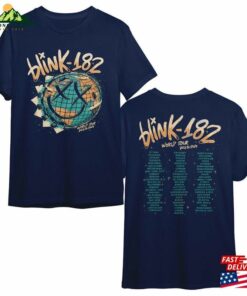 Blink 182 Smiley World Tour 2023 24 T-Shirt Sweatshirt Classic Blink 182 Smiley World Tour 2023 24 T-Shirt Sweatshirt Classic