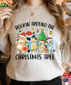 Bluey And Bingo Family Merry Christmas 2023 Shirt Sweatshirt Classic 3