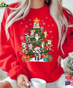 Bluey And Bingo Family Merry Christmas 2023 T-Shirt Classic