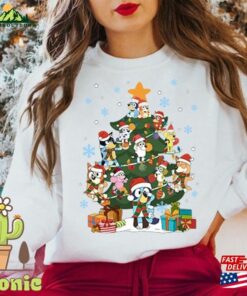 Bluey And Bingo Family Merry Christmas 2023 T-Shirt Classic