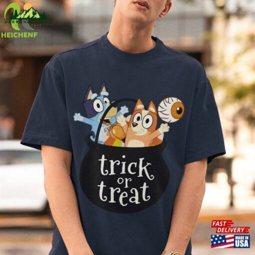 Bluey And Bingo Halloween 2023 Shirt Tee Classic Unisex