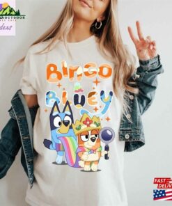 Bluey And Bingo Halloween Comfort Colors(r) Shirt Queen 2023 Hoodie Sweatshirt 3