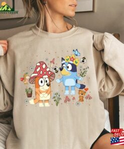 Bluey Mushroom World Shirt Bingo King Classic Unisex Bluey Mushroom World Shirt Bingo King Classic Unisex