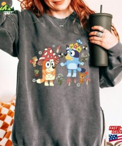Bluey Mushroom World Shirt Bingo King Classic Unisex 4