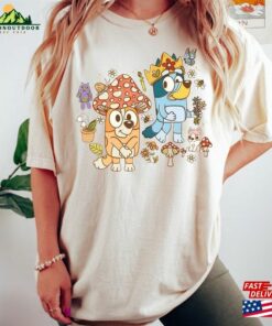 Bluey Mushroom World Shirt Bingo King T Shirt Unisex 3