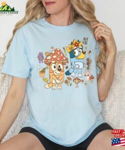 Bluey Mushroom World Shirt Bingo King Unisex Sweatshirt