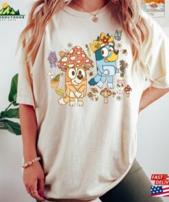Bluey Mushroom World Shirt Bingo King Unisex Sweatshirt 3