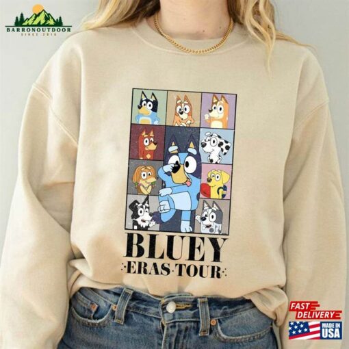 Bluey The Eras Tour Sweatshirt Muffin Madness Family Shirts Unisex