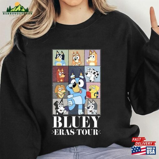 Bluey The Eras Tour Sweatshirt Muffin Madness Family Shirts Unisex