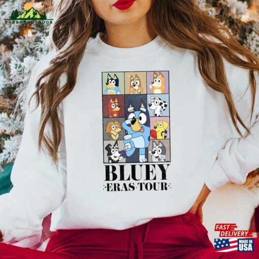 Bluey The Eras Tour Sweatshirt Muffin Madness Family Shirts Unisex