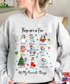 Bluey These Are A Few Of My Favorite Things Christmas Shirt Bingo Family Merry 2023 Matching T-Shirt Classic 2 Bluey These Are A Few Of My Favorite Things Christmas Shirt Bingo Family Merry 2023 Matching T Shirt Classic 3
