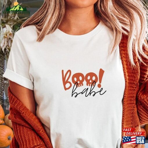 Boo Babe 100 Organic Cotton Sustainable Elegance Trendy Eco Classic T-Shirt