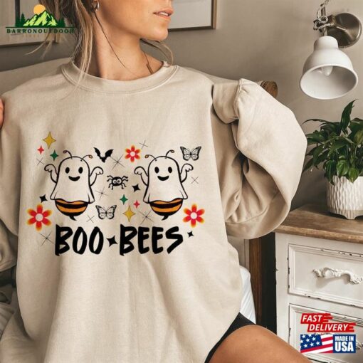 Boo Bees Shirt Bee Halloween Unisex Sweatshirt