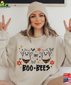 Boo Bees Shirt Bee Halloween Unisex Sweatshirt 3