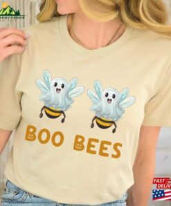 Boo Bees Shirt Cute Funny Halloween Gift For Women Spooky Season Ghost Tee T Shirt Classic 3