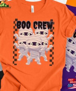 Boo Crew Halloween Group Bella Canvas Tees Party Shirts Classic T-Shirt
