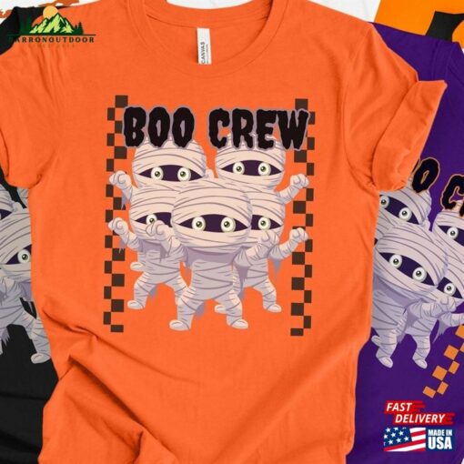 Boo Crew Halloween Group Bella Canvas Tees Party Shirts Classic T-Shirt