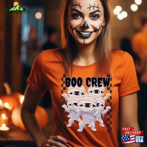 Boo Crew Halloween Group Bella Canvas Tees Party Shirts Classic T-Shirt