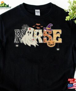 Boo Crew Shirt Ghost Nurse Funny Halloween Classic T-Shirt