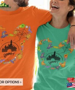 Boo Halloween Disney Family Shirt 2023 Bash Mickey Minnie Not So Scary Disneyland Tee Hoodie Sweatshirt