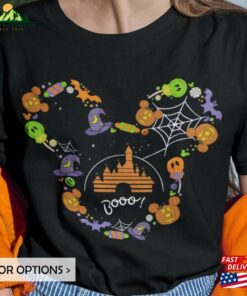 Boo Halloween Disney Family Shirt 2023 Bash Mickey Minnie Not So Scary Disneyland Tee Hoodie Sweatshirt