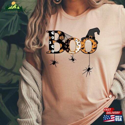 Boo Halloween Shirt Women Hoodie Sweatshirt