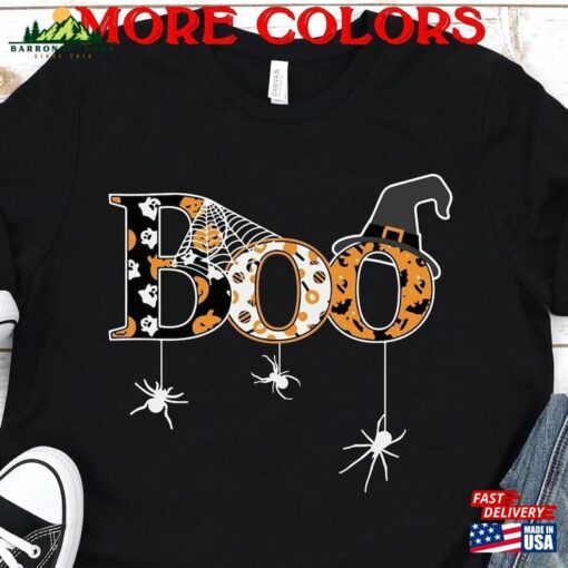 Boo Halloween Shirt Women Hoodie Sweatshirt