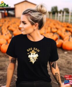 Boo Haw Shirt Funny Halloween Cute Scary Hoodie T Shirt 3