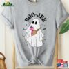 Boo Jee Shirt Cute Funny Halloween Sweater Ghost T-Shirt Sweatshirt