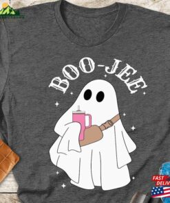 Boo Jee Shirt Halloween Ghost Sweatshirt Spooky Season T-Shirt Classic