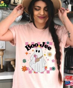 Boo Jee T-Shirt Cute Funny Halloween Sweater Ghost Tee Shirt Classic Hoodie