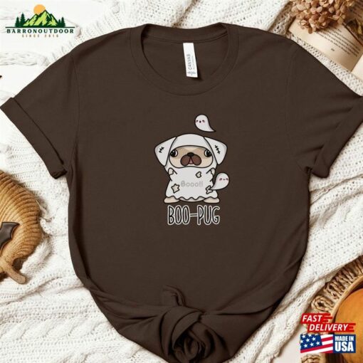 Boo Pug Halloween Shirt Dog T-Shirt Sweatshirt