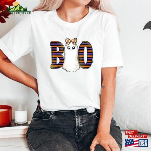 Boo Shirt Ghost T-Shirt Unisex Classic